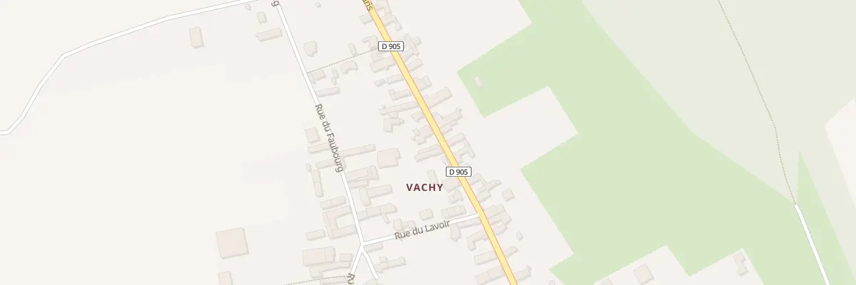 Plan du 25 Rte de Paris (Ham Vachy) à Champlost