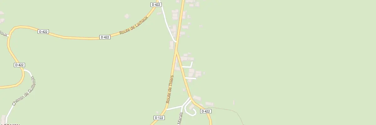 Plan du 5056A Le Bourg à La Guillermie