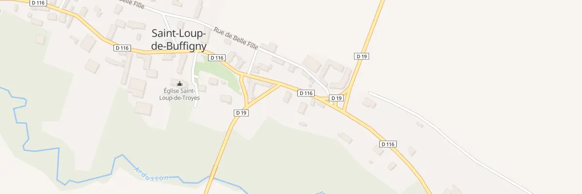Plan du 3 Rue de l’Ardusson à Saint-Loup-de-Buffigny