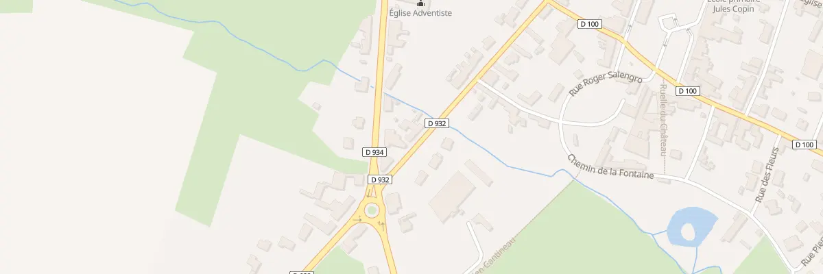 Plan du 3 Chs Brunehaut à Englefontaine