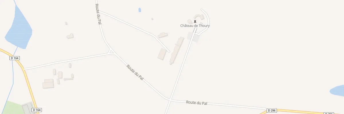 Plan du 6 Rte du Pal à Saint-Pourçain-sur-Besbre