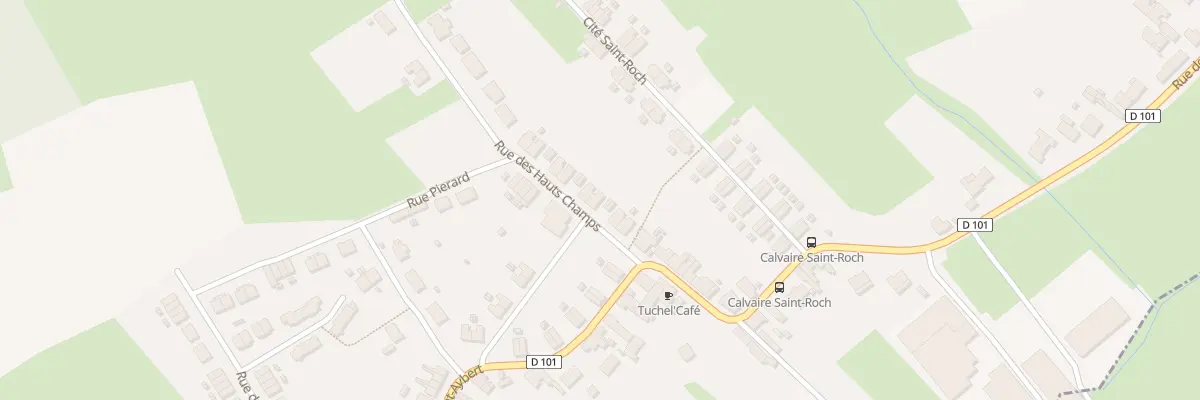 Plan du 6 Rue des Hauts Champs à Thivencelle