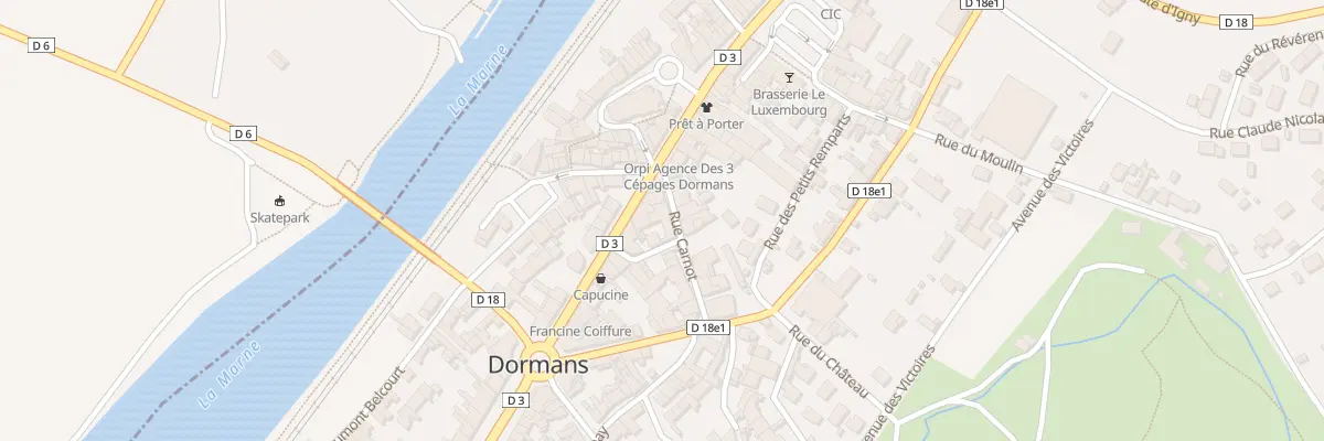 Plan du 2 Rue Carnot à Dormans
