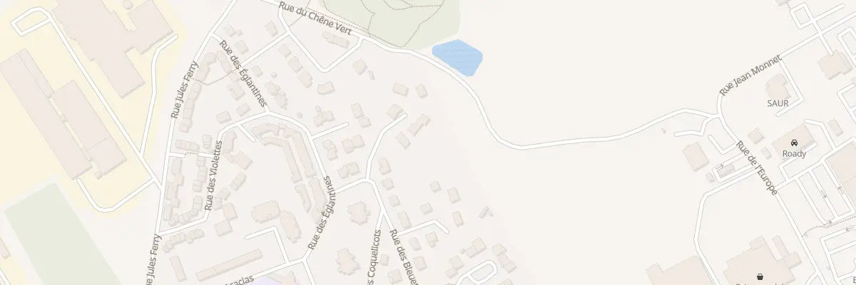 Plan du 86 Rue des Primevéres à Guise