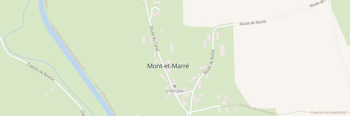 Plan du 88 Le Bourg à Mont-et-Marré