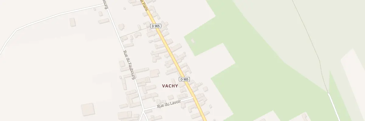 Plan du 24 Rte de Paris (Ham Vachy) à Champlost