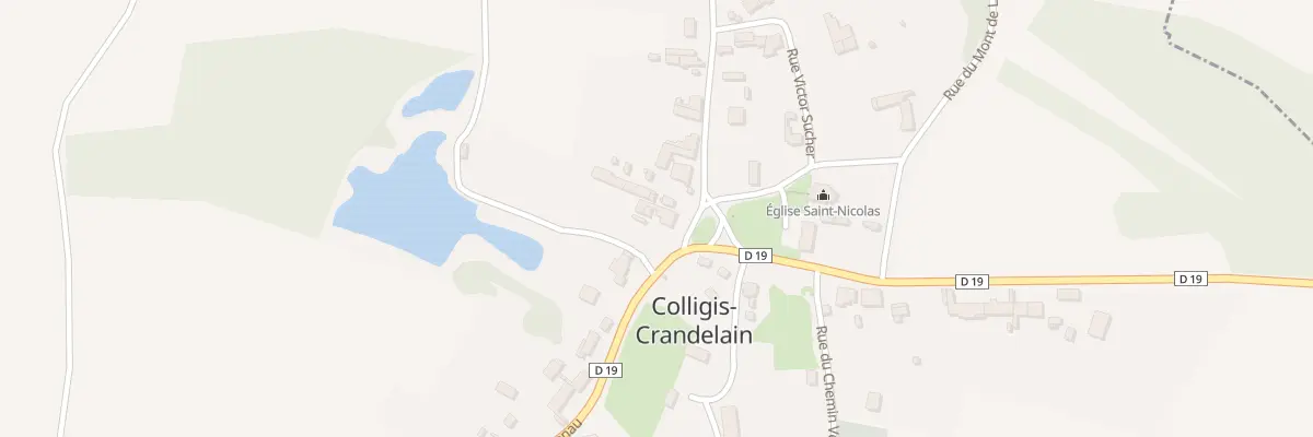 Plan du 1 Rue des Carrières à Colligis-Crandelain
