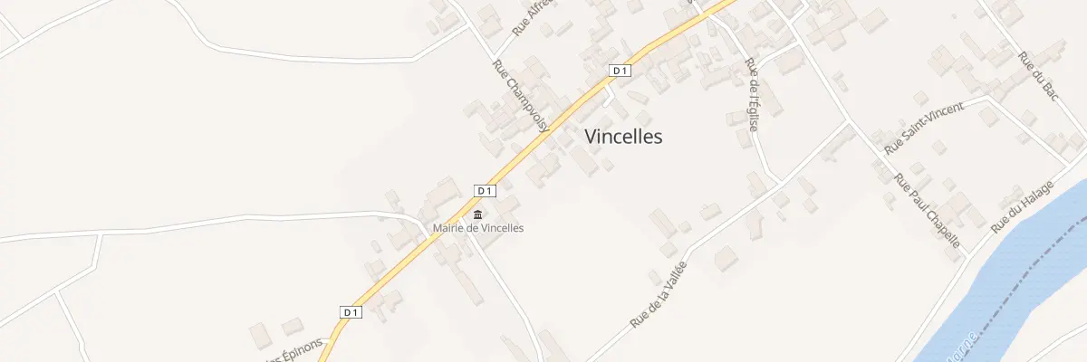 Plan du 21 Rue d’Argentelle à Vincelles