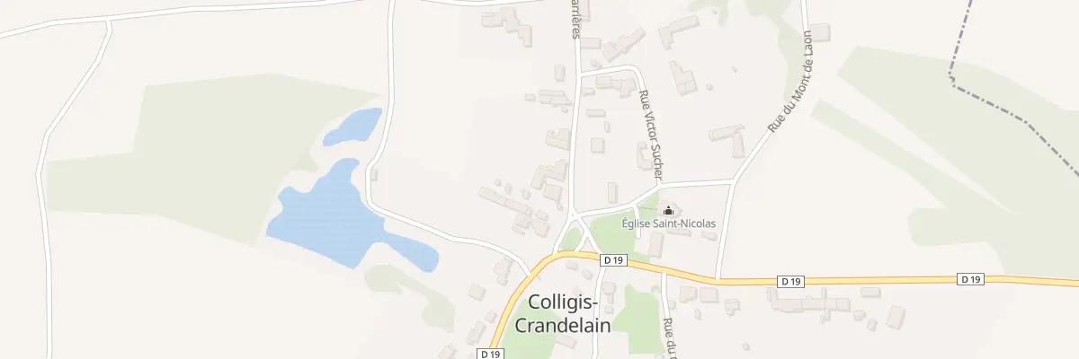 Plan du 9 Rue des Carrières à Colligis-Crandelain