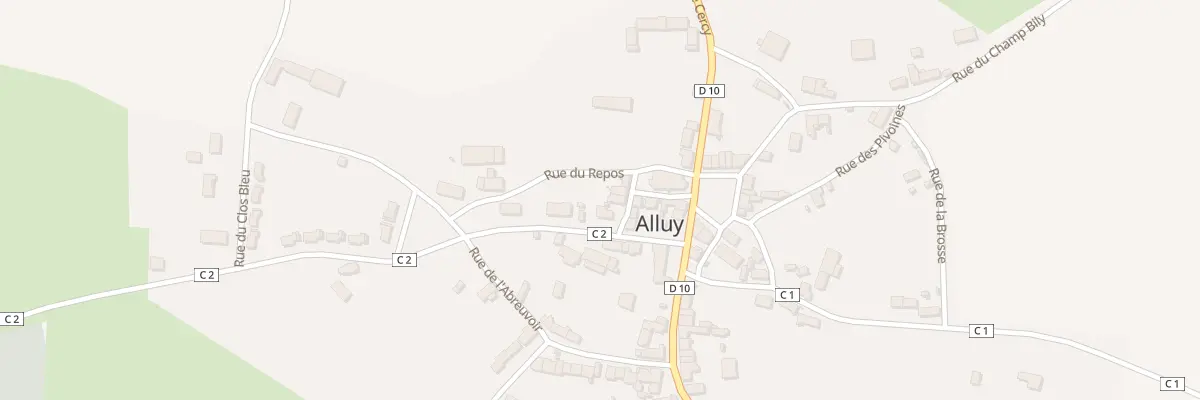 Plan du 62 Prv Saint Pierre à Alluy