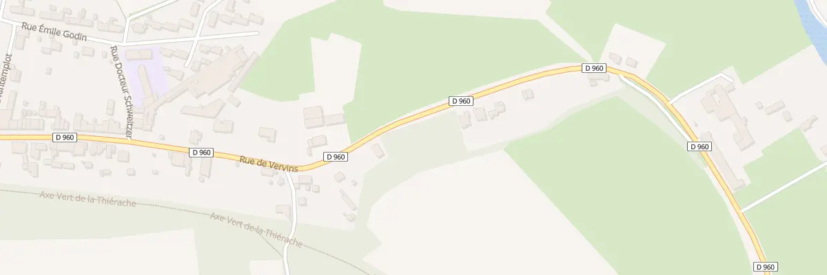 Plan du 972 Rue de Vervins à Guise