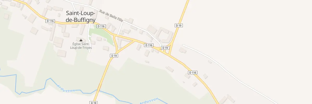 Plan du 1 Rue de l’Ardusson à Saint-Loup-de-Buffigny