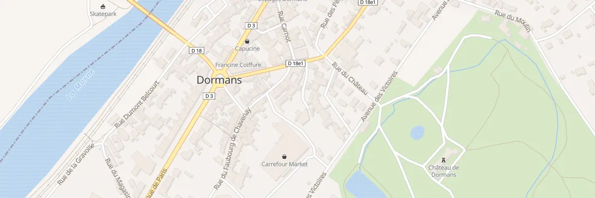 Plan du 4 Imp du Chateau à Dormans