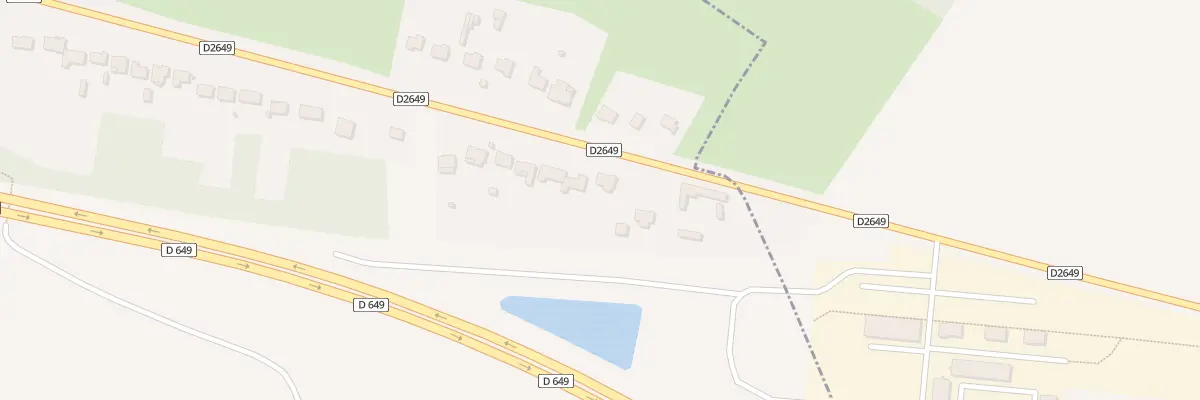 Plan du 68B Rte de Bavay à Jenlain