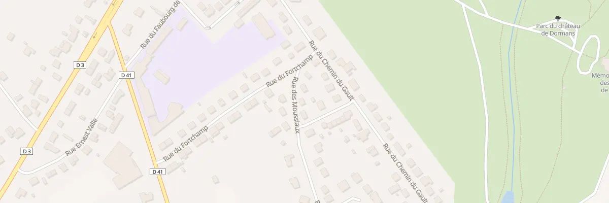 Plan du 5 Rue des Moussiaux à Dormans