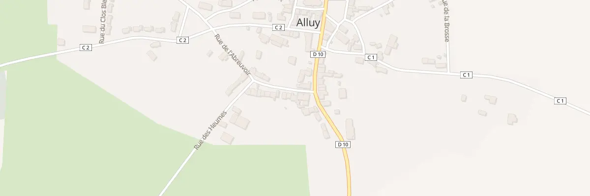 Plan du 27 Rue des Heumes à Alluy