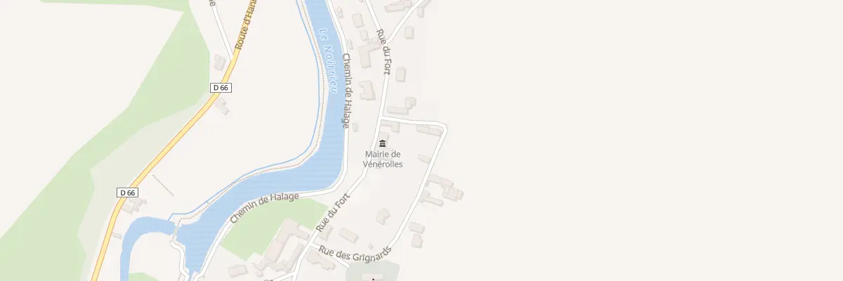 Plan du 5 Rue des Grignards à Vénérolles
