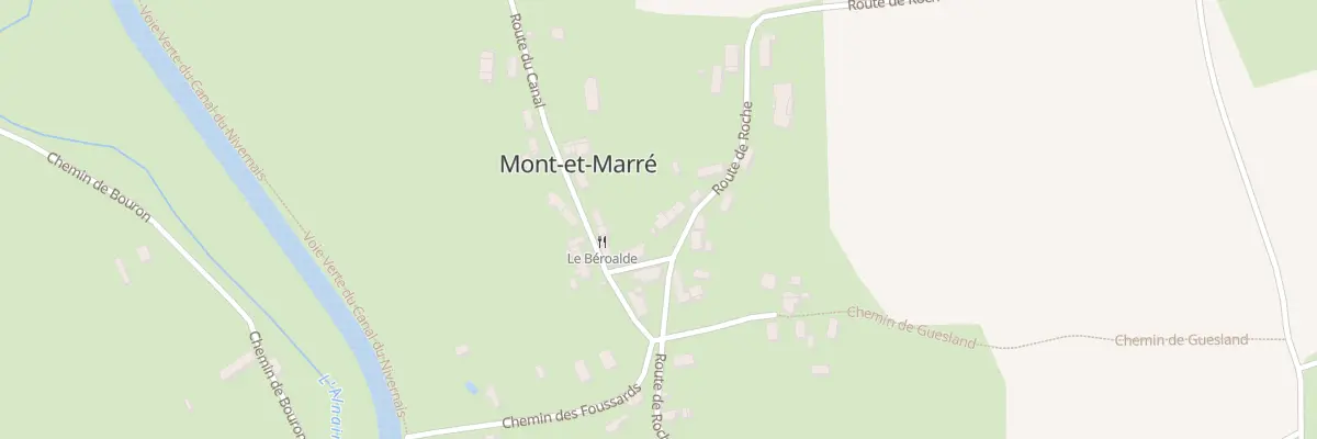 Plan du 66 Le Bourg à Mont-et-Marré