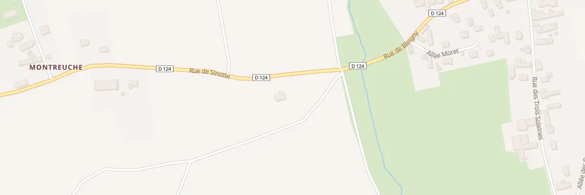 Plan du 60 Rue de Sinotte à Venoy