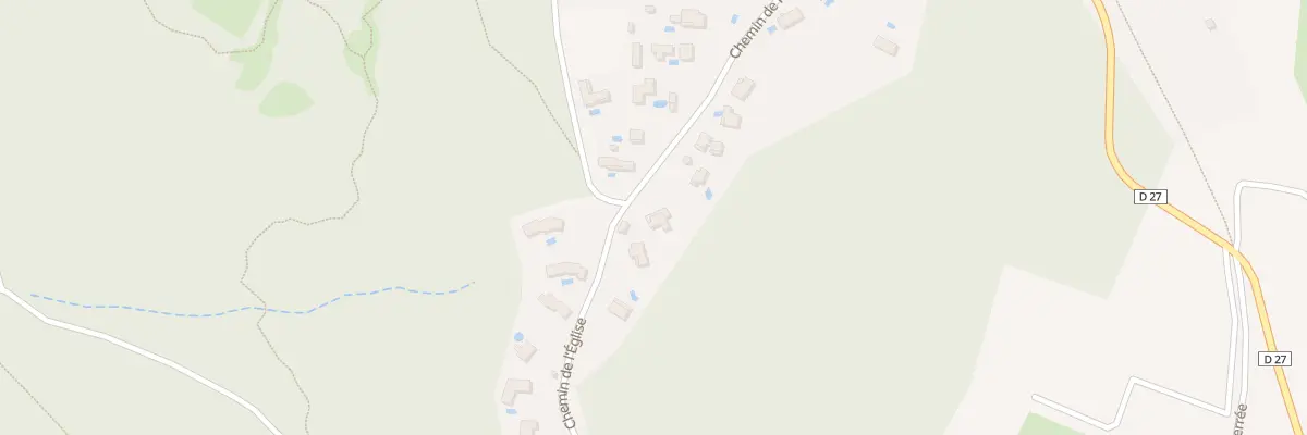 Plan du 17 Che de l’Eglise à La Boissière