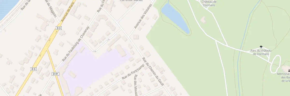 Plan du 17 Rue du Chemin du Gault à Dormans
