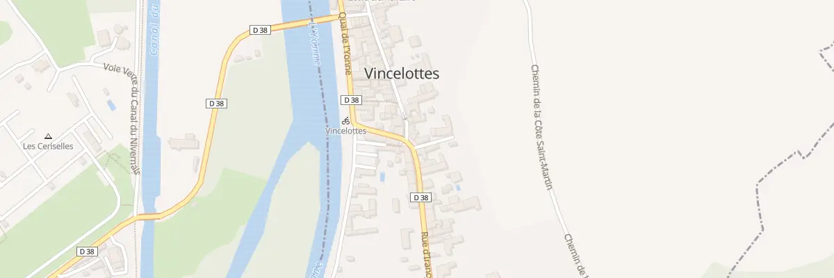 Plan du 3T Rue d’Irancy à Vincelottes