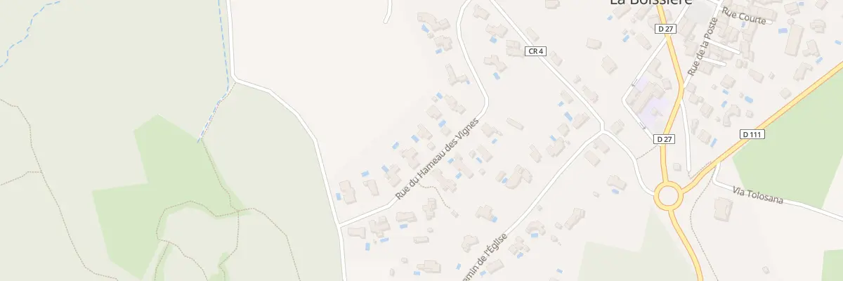 Plan du 20 Moulieres à La Boissière