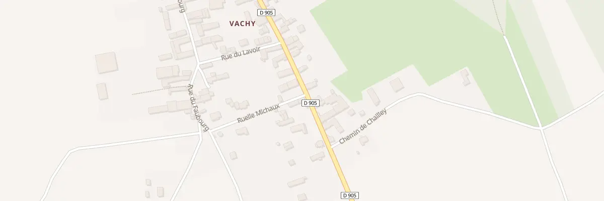 Plan du 251 Hameau de Vachy à Champlost