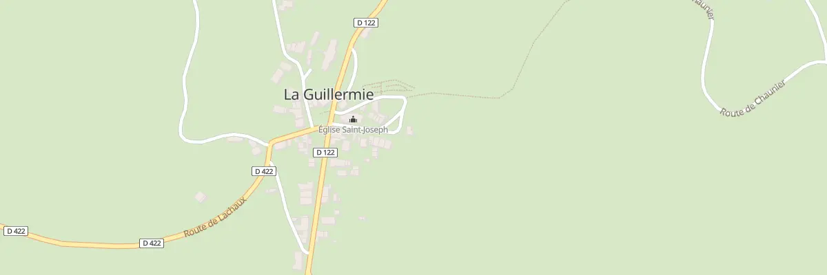 Plan du 5012 Le Bourg à La Guillermie
