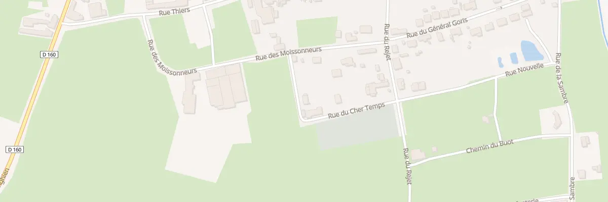 Plan du 8 Rue du Cher Temps à Catillon-sur-Sambre
