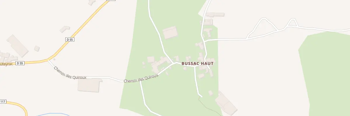 Plan du 5441 Bussac Haut à Siaugues-Sainte-Marie