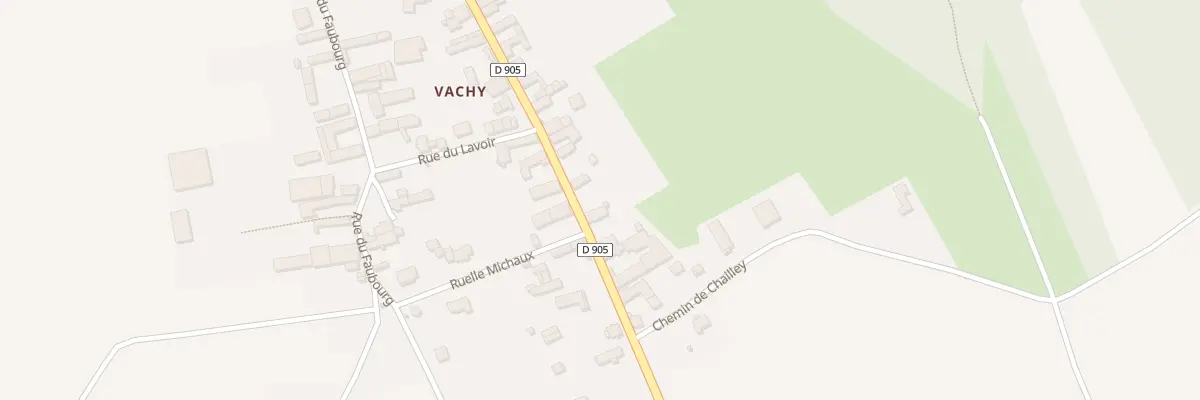 Plan du 8 Rte de Paris (Ham Vachy) à Champlost