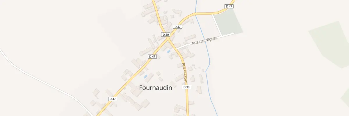 Plan du 2 Rue du Port à Fournaudin
