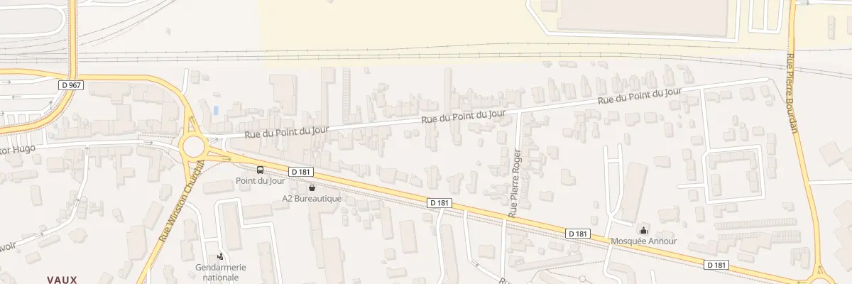 Plan du 40 Rue du Point du Jour à Laon