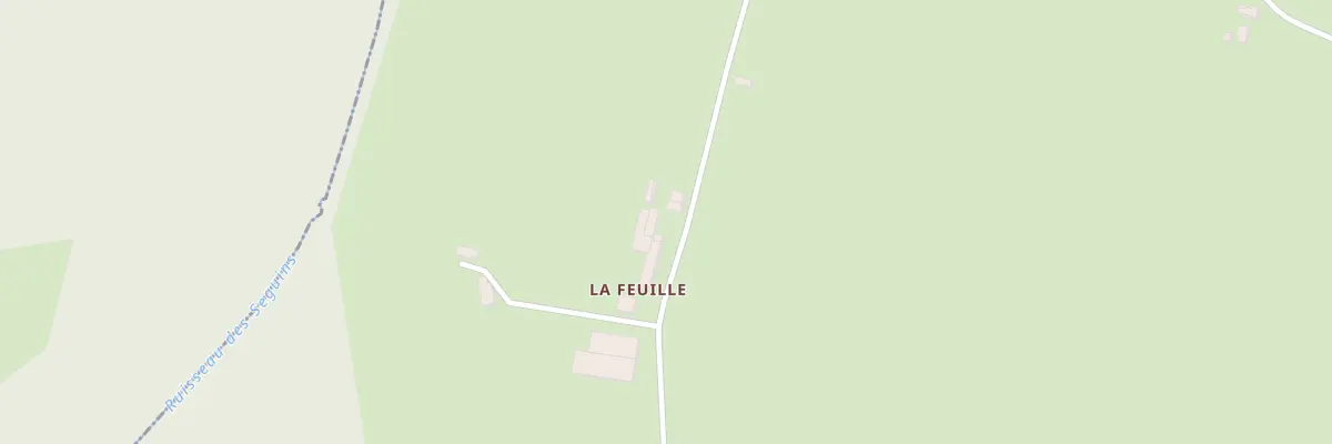 Plan du 4 Rte de la Feuille à Garnat-sur-Engièvre