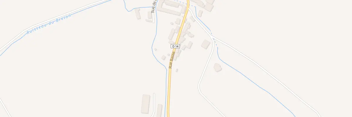 Plan du 2 Rue Basse à Coulonges-Cohan