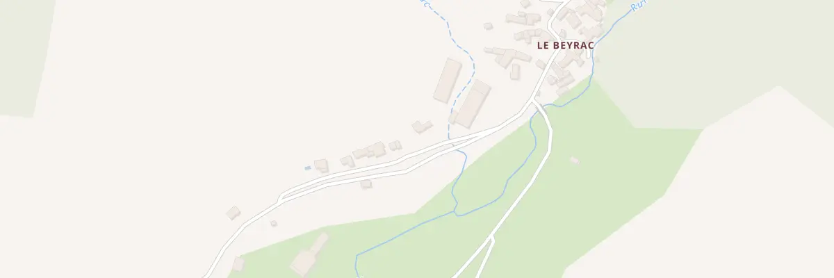 Plan du 5316 Le Beyrac à Allenc