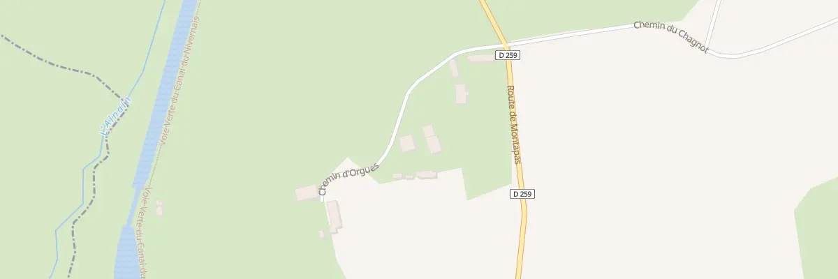 Plan du 10 Orgues à Mont-et-Marré
