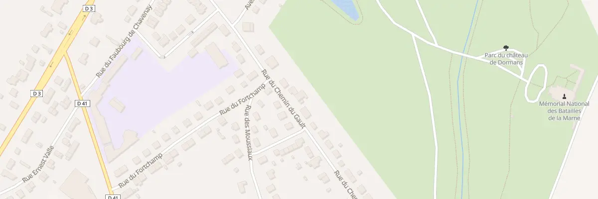 Plan du 27 Rue du Chemin du Gault à Dormans