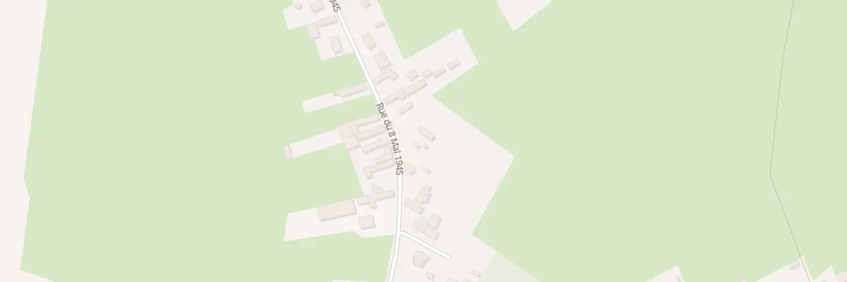 Plan du 24 Rue du Huit Mai 1945 à Fontaine-au-Bois