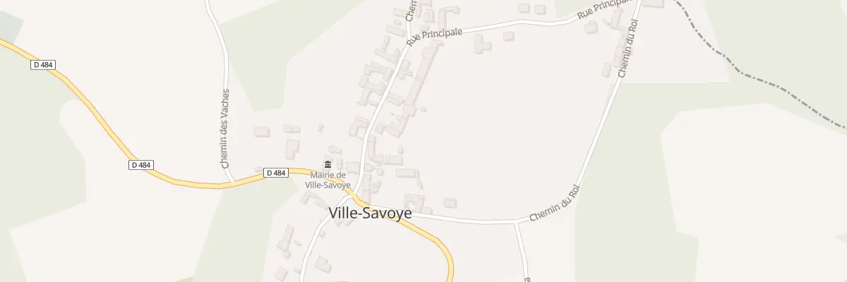 Plan du 8 Rue Principale à Ville-Savoye