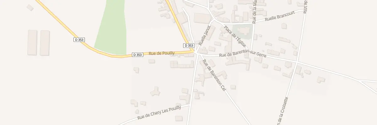 Plan du 1B Rue de Laon à Chalandry