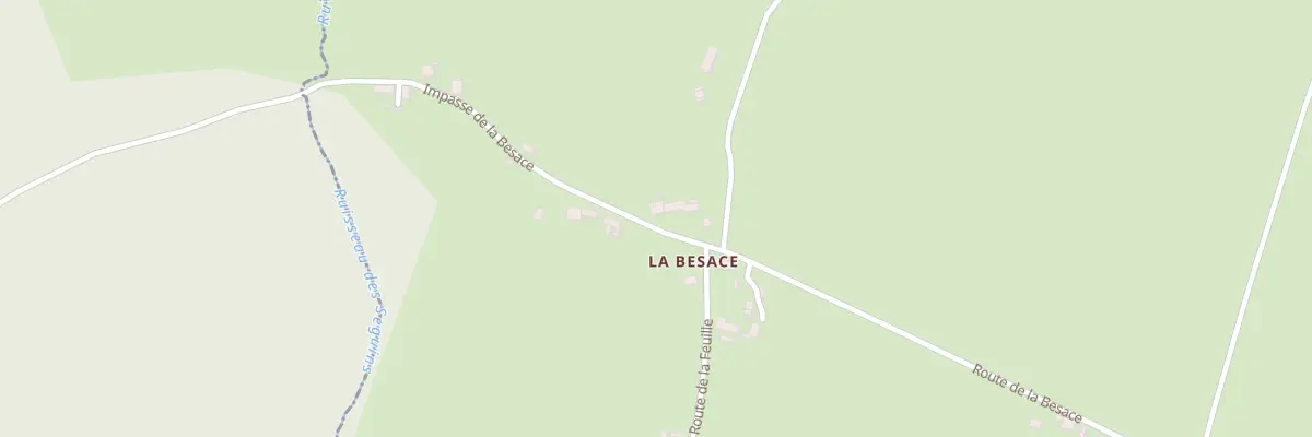 Plan du 4 Imp de la Besace à Garnat-sur-Engièvre