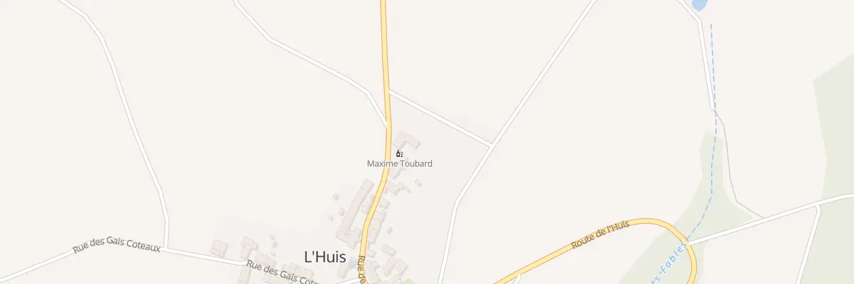 Plan du 28 Rue de la Hutte au Breuil