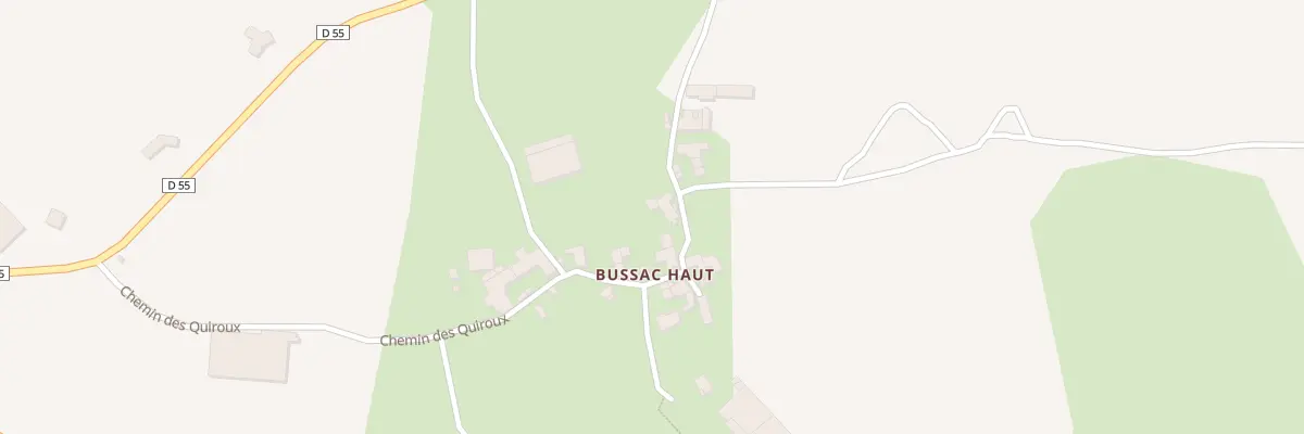 Plan du 5445 Bussac Haut à Siaugues-Sainte-Marie