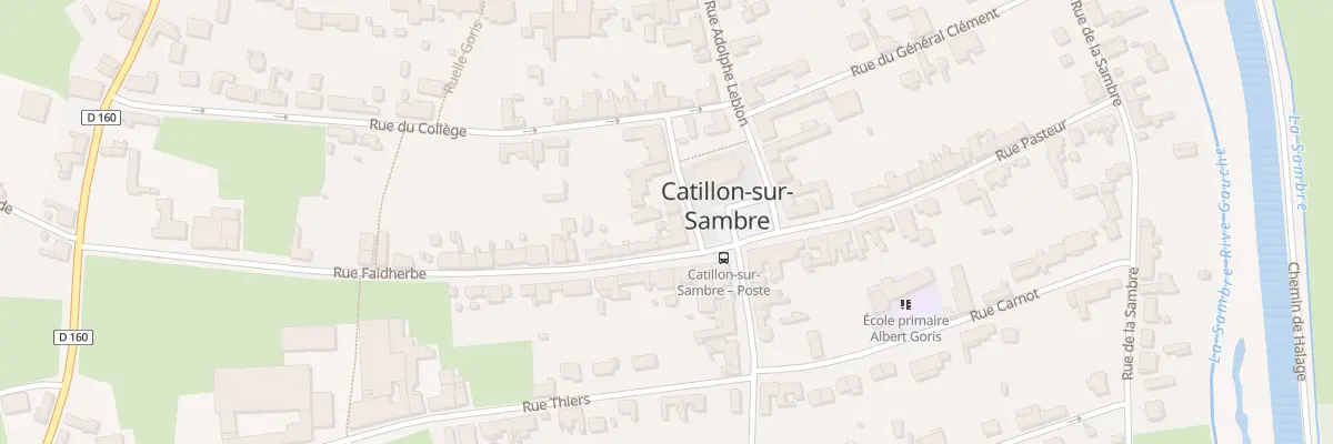 Plan du 9 Gpl Grand Place à Catillon-sur-Sambre