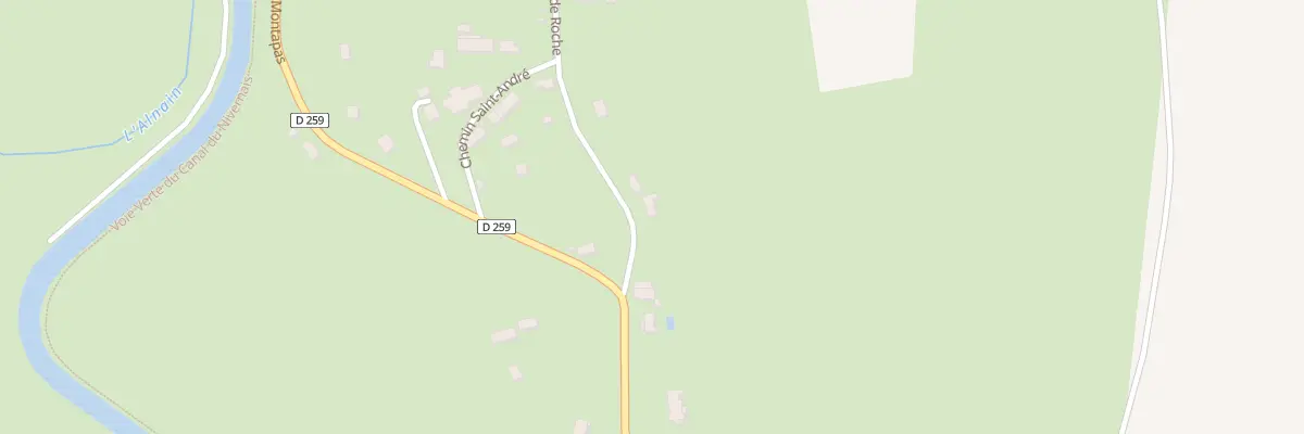 Plan du 37A L’Hate de Semelin à Mont-et-Marré