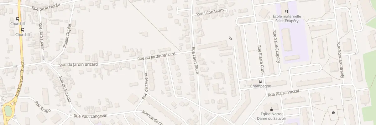 Plan du 60 Rue Léon Blum à Laon