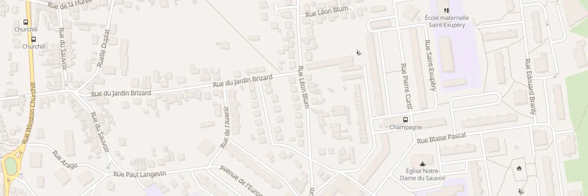 Plan du 62 Rue Léon Blum à Laon