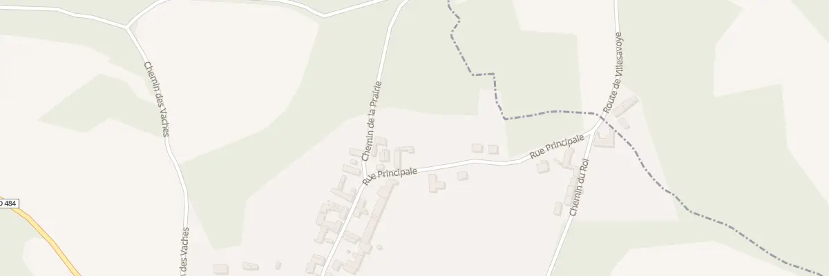 Plan du 25 Rue Principale à Ville-Savoye